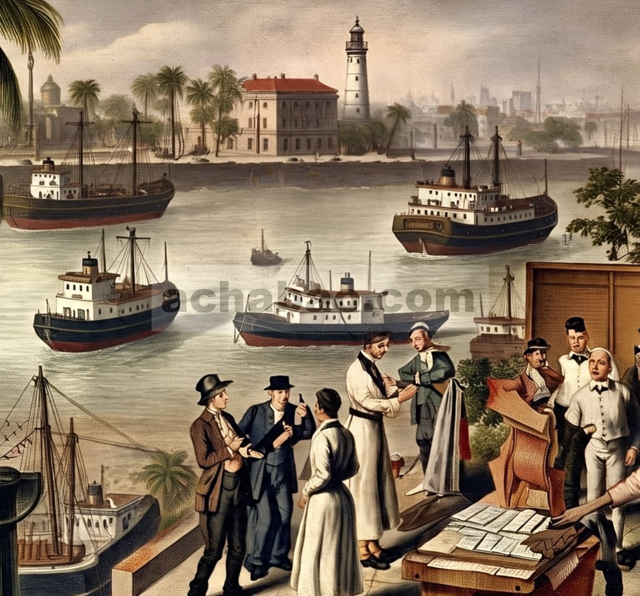 Daratan dan Laut: Kapitalisme Maritim, Batas-batas Terestrial dan Mediasi Sastra Mereka di Argentina Abad Kesembilan Belas